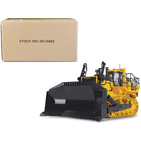 Komatsu D475a-8 Dozer With Ripper Yellow 1/50 Diecast Model By