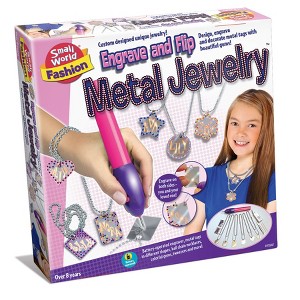Small World Toys Engrave and Flip Metal Jewelry Maker Kit - 1 of 1