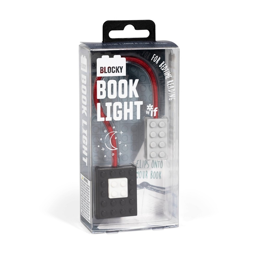 Blocky Book Light - Black/Gray