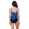 Aqua Green, Women's Triple Tier Tankini - 3 of 3