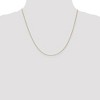 Black Bow Jewelry 0.9mm 14k Yellow Gold Classic Cable Chain Necklace - 2 of 4