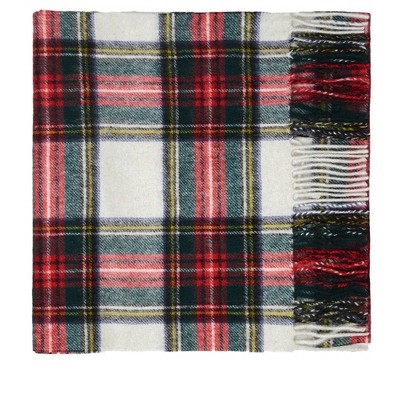 Lona Scott Pure Lambswool Tartan Scarf