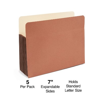 Staples Expand File Pocket W/tyvek Reinf 7