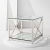 Hayward End Table - Chrome - Safavieh. - 2 of 4
