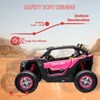 2-Seater 24V Ride-On UTV – Powerful 4WD Electric Car for Kids with Remote Control, Shock Absorbers, Leather Seats, Music & Lights - 4 of 4
