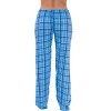 Just Love Womens Plaid Knit Jersey Pajama Pants - 100% Cotton PJs - 3 of 3