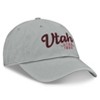 NCAA Utah Utes Nico Cotton Hat: Adjustable Solid Baseball Cap - 3 of 4