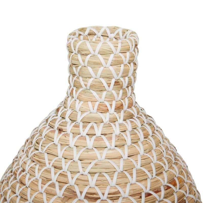 20&#39;&#39; x 11&#39;&#39; Tall Seagrass Woven Floor Vase Brown - Olivia &#38; May, 3 of 8