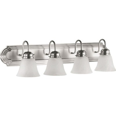 Quorum Lighting 4 - Light Vanity in  Satin Nickel