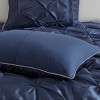 PAGED Comforter Sets 7 Piece Tufted Bedding Set with 1 Comforter, 2 Matching Shams, 3 Decorative Pillows and 1 Bed Skirt - 3 of 4
