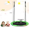 Costway 40'' Flying Saucer Tree Swing for Kids Round Tree Swing for Outdoor - 3 of 4