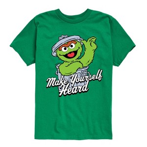 Boys' - Sesame Street - Make Yourself Heard Short Sleeve Graphic T-Shirt - 1 of 4