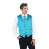 Gioberti Men's Formal 4pc Satin Vest Necktie Bowtie and Pocket Square - 3 of 3