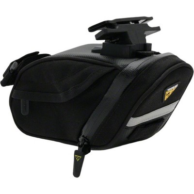 Topeak Aero Wedge DX Seat Bag - QuickClick, Medium, Black