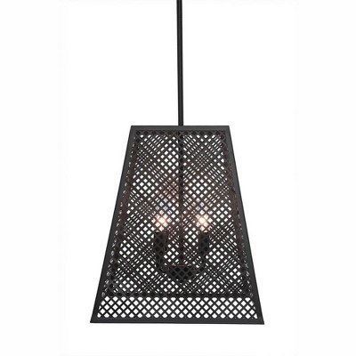 Toltec Lighting Corbello 4 - Light Pendant in  Espresso
