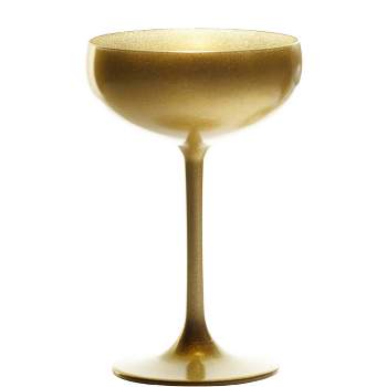 - Glasses Champagne Target Olympia 7.8oz Lausitz Crystal Stolzle 2pk Coupe : Gold