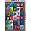 Trends International MLS League - Logos 25 Framed Wall Poster Prints - 3 of 4