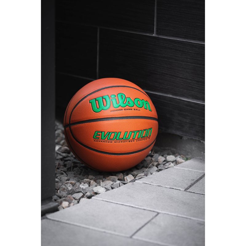 Wilson 29.5&#39;&#39; Evolution Game Basketball - Green, 4 of 7