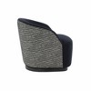Reese Black Velvet Swivel Chair - 4 of 4