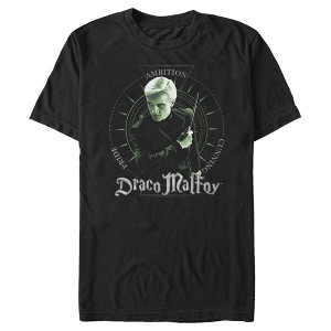 Men's Harry Potter Draco Malfoy Pride, Ambition, and Cunning T-Shirt - 1 of 4