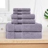 Luxury Cotton Heavyweight Solid Plush Towel Set by Blue Nile Mills - 2 of 4