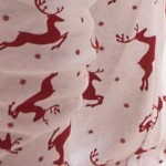reindeer red & white