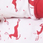 reindeer red & white