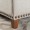 Okak Storage Ottoman Bench with Tufted Waffle Stitch, Extra Long Footstool with Hidden Storage Space for Bedroom,Living Room,Entryway - 4 of 4