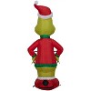 Gemmy Christmas Inflatable Grinch in Who Ville Sweater, 4 ft Tall, Multi - 4 of 4