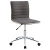 Kumasinova Adjustable Height Home Office Chairs,Swivel Desk Chair with Universal Wheels,Ergonomic Office Chair for Work Study - 2 of 4