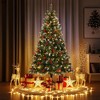 Hyleory Pre-Lit Artificial Christmas Tree Decorated with Pine Cones and LED Lights - 4 of 4