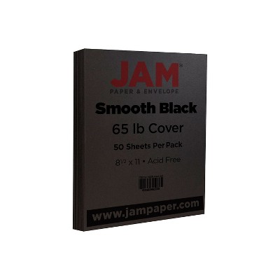 Jam Paper Letter Cardstock, 8.5 x 11, 130lb Brown Kraft Paper Bag, 25 Sheets/Pack