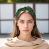 Unique Bargains Women's Pleats Satin Headband 1 Pc - 2 of 4