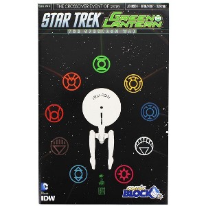 Nerd Block Star Trek Green Lantern: The Spectrum War #1 (Comic Block Exclusive Cover) - 1 of 2