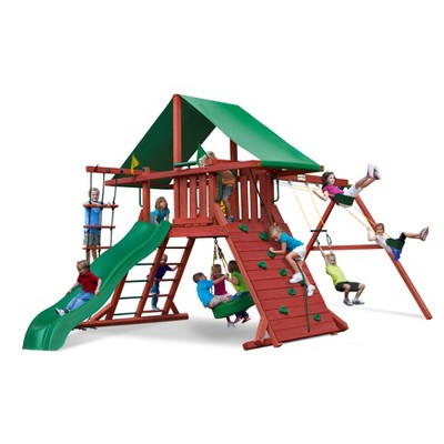 little tikes treehouse swing set target