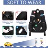 Hachikiko Kids Backpack for Boys & Girls, 16" Lightweight Ergonomic School Bookbag for Primary/Elementary/Middle School, Age 5-14 - 3 of 4