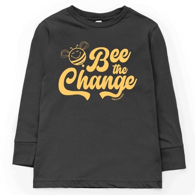 The Juniper Shop SmileyWorld Bee the Change Youth Long Sleeve Tee