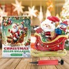 AEELLEEA Christmas Balloons Balloon Standing Santa Claus Reindeer Christmas Tree Event Atmosphere Decoration - 2 of 4
