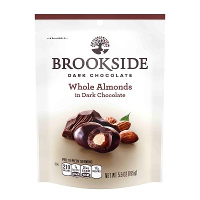 dark chocolate almonds