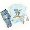 Simply Sage Market Women's Happy Hanukkah Distressed Short Sleeve Graphic Tee - 3 of 3