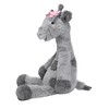 Lambs & Ivy Giraffe and a Half Gray Plush Stuffed Animal Toy - Skylar - 3 of 4