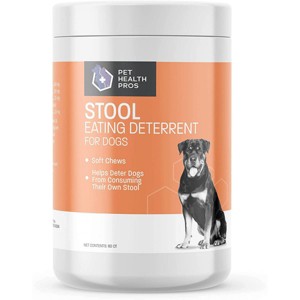Pet Health Pros; Coprophagia Deterrent For Dogs; Enzyme-Rich, Probiotic-Infused, Breath Freshener; 60 Count - 1 of 4