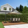 CASAINC 10 FT Square Cantilever Umbrella - 3 of 4