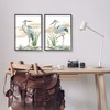 Stupell Industries Herons on Marsh Shore Black Framed Giclee Art (Set of 2) - 2 of 4