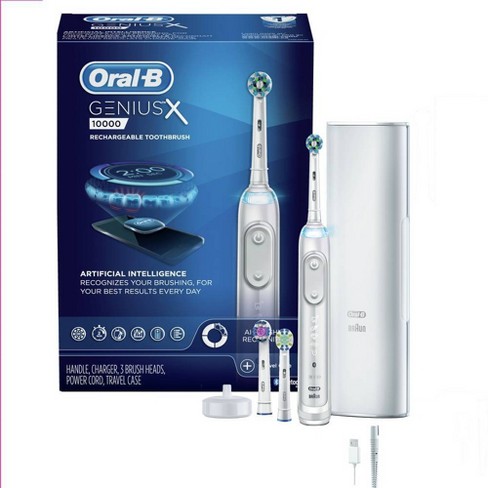 oral b genius x 10000 electric toothbrush