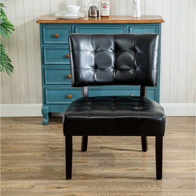 Okak Modern Accent Chair, Movile Boucle Tufted Accent Chair with Oversized Seating for Living Room Bedroom Apartment