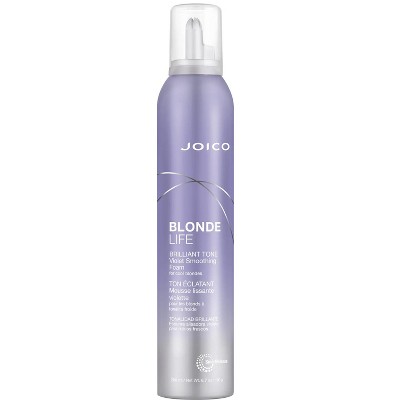 Joico Blonde Life Brilliant Tone Violet Smoothing Foam, 6.7 oz