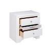 NicBex Modern Nightstand with 2 Drawers and 1 Jewelry Drawer with Sleek Metal Pulls Bebside Table for Bedroom, Living Room - 3 of 4