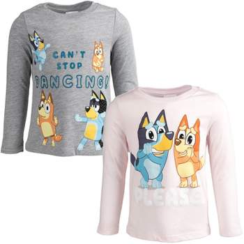 Niños Niños Bingo Bluey Navidad Casual Manga Corta Camiseta de algodón Tee  Top Gifts