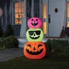 Animated Pumpkin Door Knocker Halloween Decorative Prop - Hyde and EEK! Boutique™: Light-Up, Sheltered Outdoor Use, Includes Batteries - 4 of 4